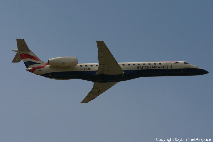 British Airways (Citiexpress) Embraer ERJ-145EP (G-ERJE) | Photo 556927