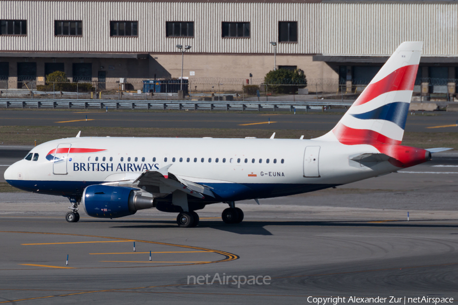 British Airways Airbus A318-112(CJ) Elite (G-EUNA) | Photo 158433