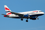 British Airways Airbus A318-112(CJ) Elite (G-EUNA) at  New York - John F. Kennedy International, United States