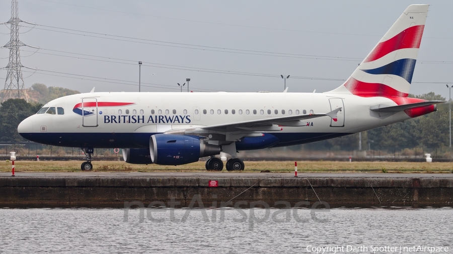 British Airways Airbus A318-112(CJ) Elite (G-EUNA) | Photo 182125