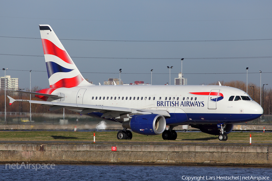 British Airways Airbus A318-112(CJ) Elite (G-EUNA) | Photo 386810