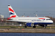 British Airways Airbus A318-112(CJ) Elite (G-EUNA) at  London - City, United Kingdom