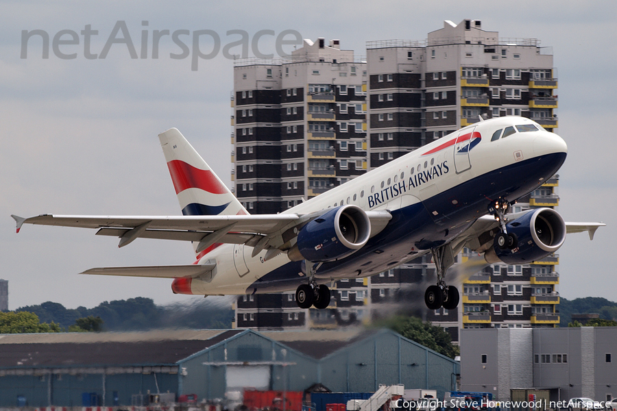 British Airways Airbus A318-112(CJ) Elite (G-EUNA) | Photo 49054