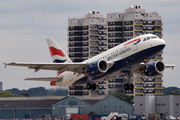 British Airways Airbus A318-112(CJ) Elite (G-EUNA) at  London - City, United Kingdom