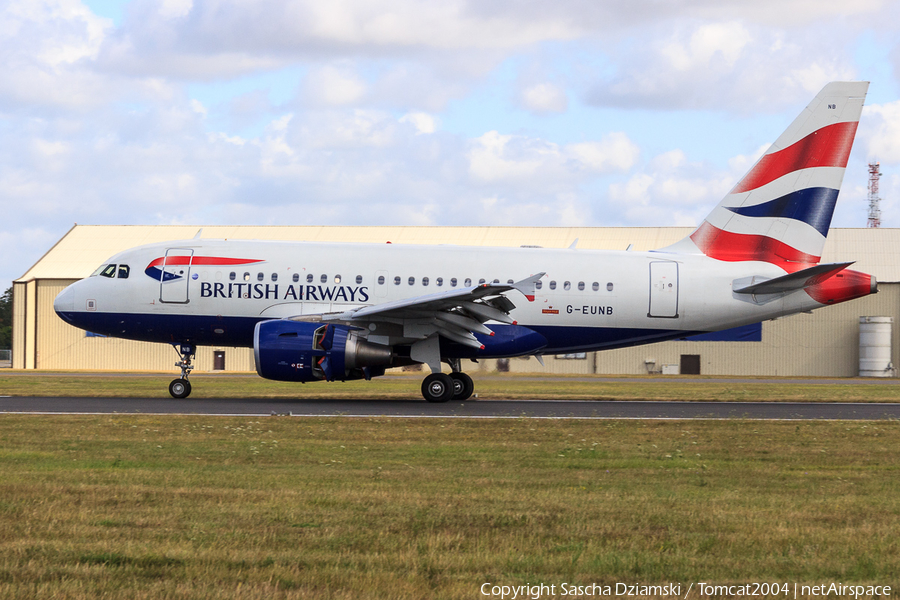 British Airways Airbus A318-112(CJ) Elite (G-EUNB) | Photo 184467