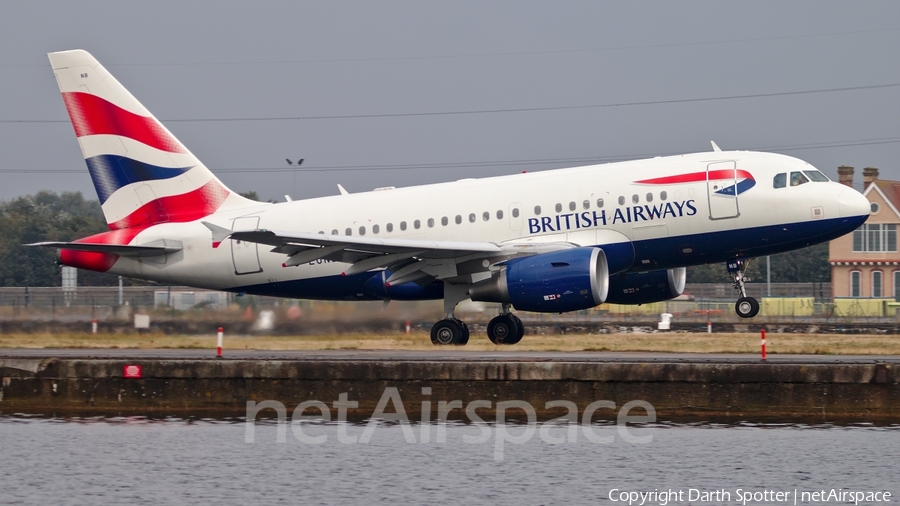 British Airways Airbus A318-112(CJ) Elite (G-EUNB) | Photo 182126