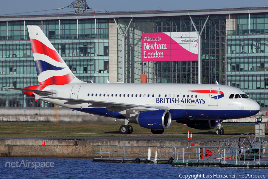 British Airways Airbus A318-112(CJ) Elite (G-EUNB) | Photo 386812