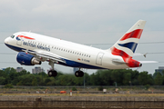 British Airways Airbus A318-112(CJ) Elite (G-EUNB) at  London - City, United Kingdom