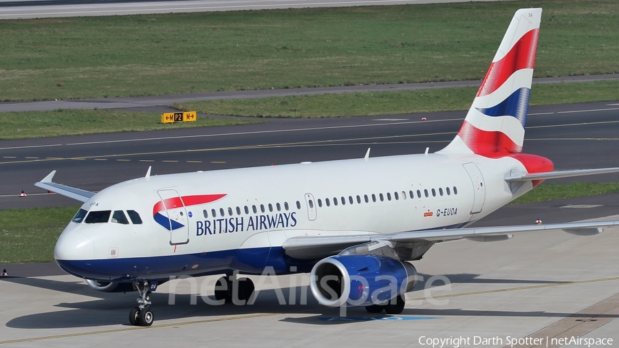 British Airways Airbus A319-131 (G-EUOA) | Photo 215796