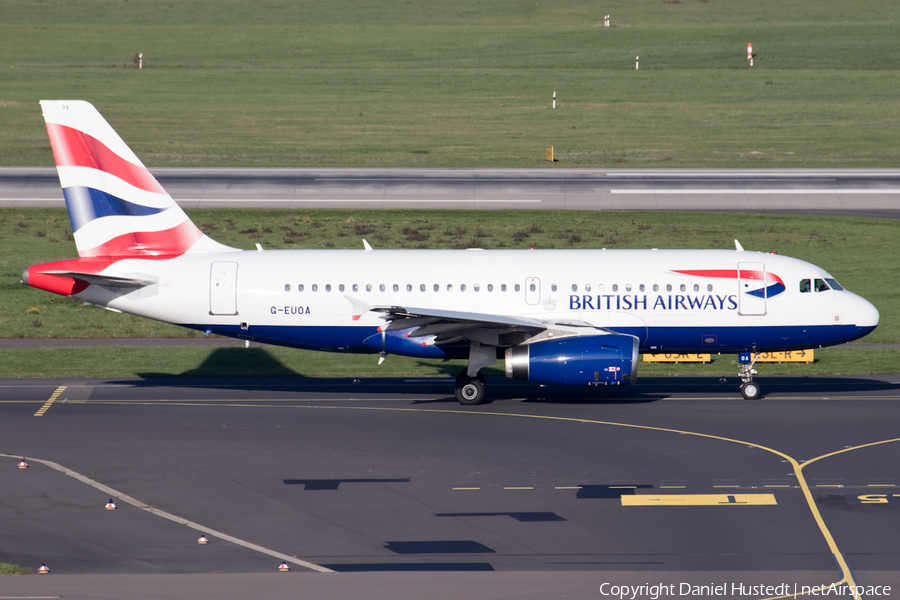 British Airways Airbus A319-131 (G-EUOA) | Photo 609142