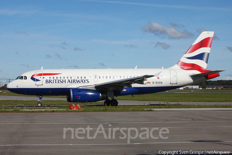 British Airways Airbus A319-131 (G-EUOA) | Photo 37641