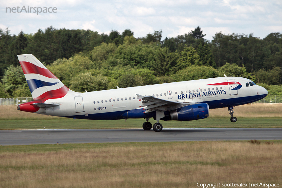 British Airways Airbus A319-131 (G-EUOA) | Photo 51690