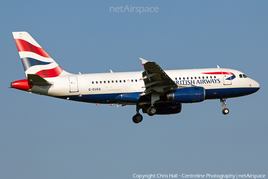 British Airways Airbus A319-131 (G-EUOA) | Photo 85309