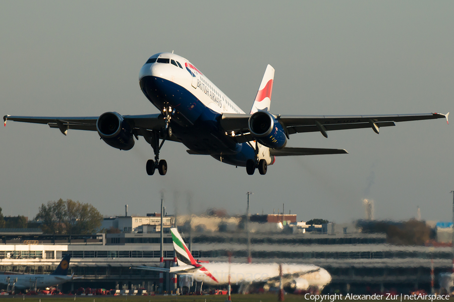 British Airways Airbus A319-131 (G-EUOA) | Photo 356280