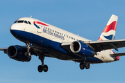 British Airways Airbus A319-131 (G-EUOA) at  London - Heathrow, United Kingdom