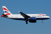 British Airways Airbus A319-131 (G-EUOA) at  London - Heathrow, United Kingdom