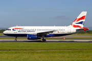 British Airways Airbus A319-131 (G-EUOA) at  Manchester - International (Ringway), United Kingdom