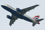 British Airways Airbus A319-131 (G-EUOB) at  Amsterdam - Schiphol, Netherlands