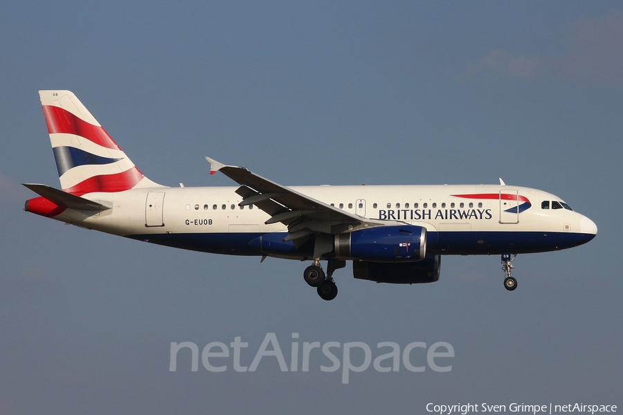 British Airways Airbus A319-131 (G-EUOB) | Photo 101781