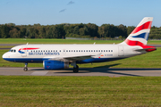 British Airways Airbus A319-131 (G-EUOB) at  Hamburg - Fuhlsbuettel (Helmut Schmidt), Germany