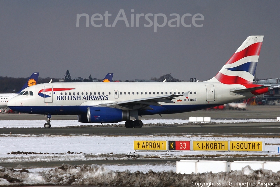 British Airways Airbus A319-131 (G-EUOB) | Photo 22173