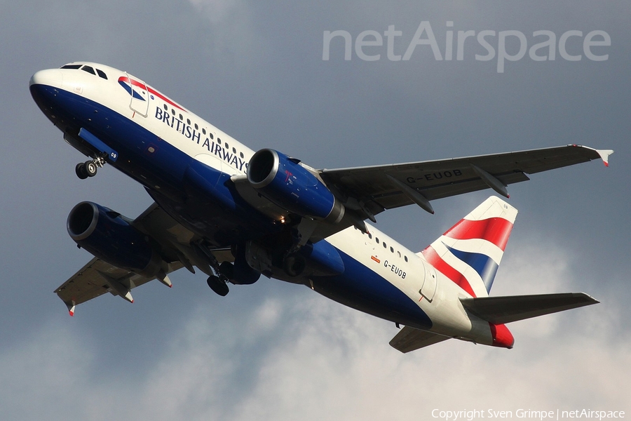 British Airways Airbus A319-131 (G-EUOB) | Photo 23325