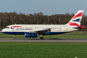 British Airways Airbus A319-131 (G-EUOB) at  Hamburg - Fuhlsbuettel (Helmut Schmidt), Germany