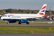 British Airways Airbus A319-131 (G-EUOB) at  Hamburg - Fuhlsbuettel (Helmut Schmidt), Germany