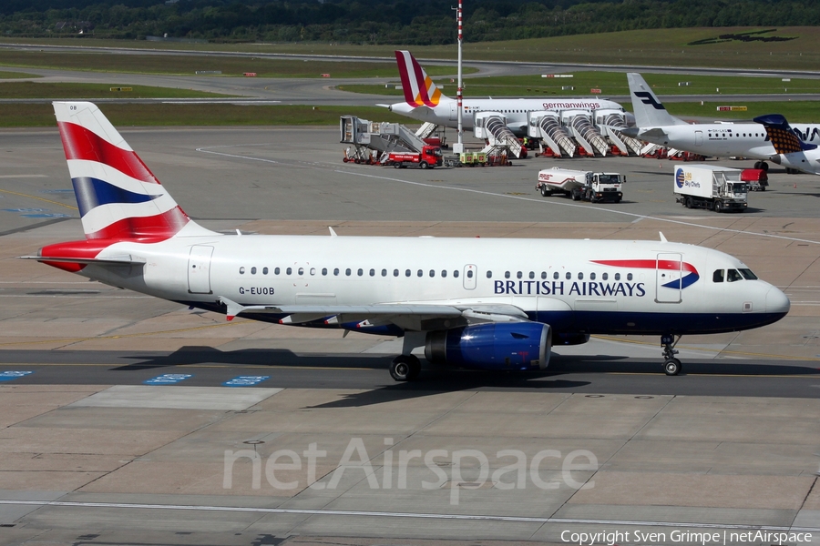 British Airways Airbus A319-131 (G-EUOB) | Photo 437869