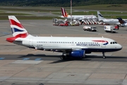 British Airways Airbus A319-131 (G-EUOB) at  Hamburg - Fuhlsbuettel (Helmut Schmidt), Germany