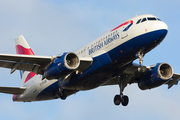 British Airways Airbus A319-131 (G-EUOB) at  London - Heathrow, United Kingdom