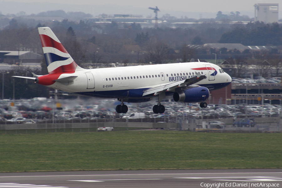 British Airways Airbus A319-131 (G-EUOB) | Photo 100767