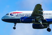 British Airways Airbus A319-131 (G-EUOB) at  London - Heathrow, United Kingdom