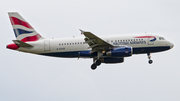 British Airways Airbus A319-131 (G-EUOB) at  London - Heathrow, United Kingdom