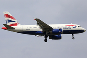 British Airways Airbus A319-131 (G-EUOB) at  London - Heathrow, United Kingdom
