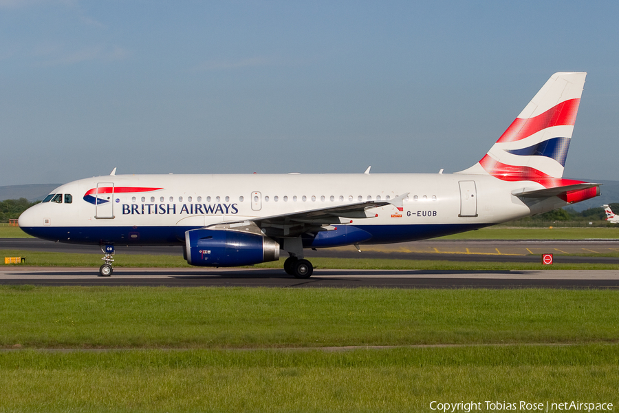 British Airways Airbus A319-131 (G-EUOB) | Photo 303678