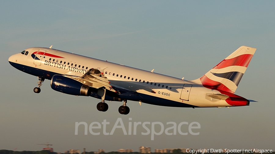 British Airways Airbus A319-131 (G-EUOC) | Photo 210764