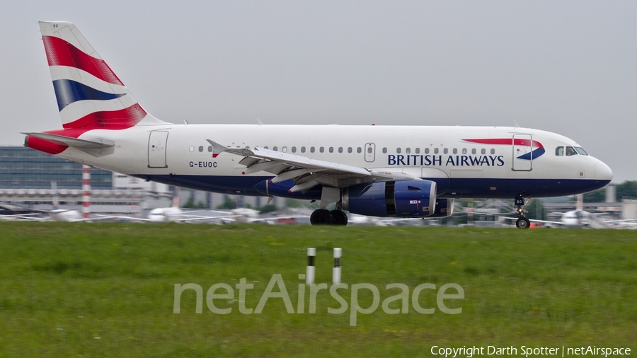 British Airways Airbus A319-131 (G-EUOC) | Photo 235427