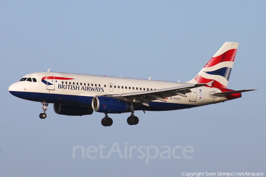 British Airways Airbus A319-131 (G-EUOC) | Photo 15556