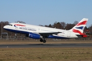 British Airways Airbus A319-131 (G-EUOC) at  Hamburg - Fuhlsbuettel (Helmut Schmidt), Germany