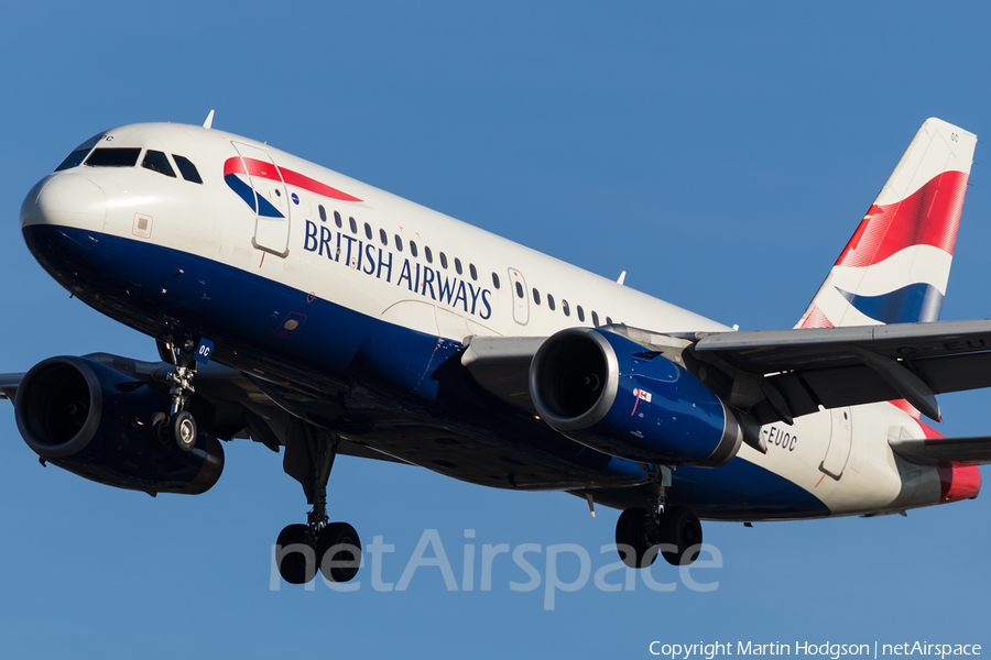 British Airways Airbus A319-131 (G-EUOC) | Photo 130238
