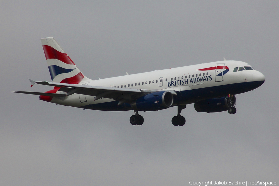 British Airways Airbus A319-131 (G-EUOC) | Photo 183917