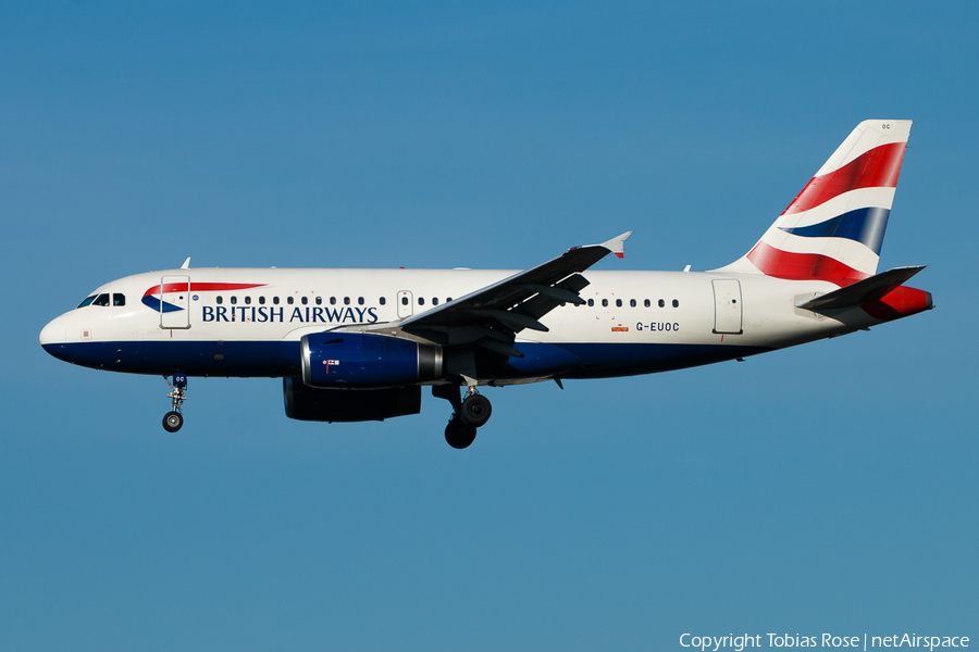 British Airways Airbus A319-131 (G-EUOC) | Photo 301658