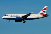 British Airways Airbus A319-131 (G-EUOC) at  London - Heathrow, United Kingdom