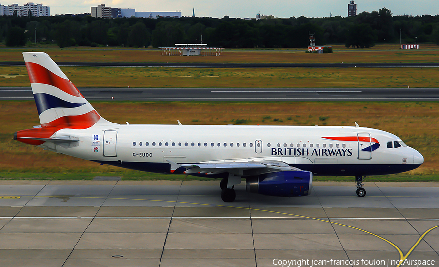 British Airways Airbus A319-131 (G-EUOC) | Photo 132300