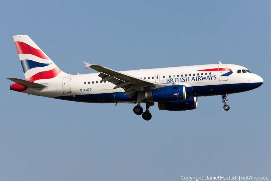 British Airways Airbus A319-131 (G-EUOD) | Photo 614189