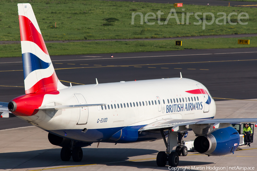 British Airways Airbus A319-131 (G-EUOD) | Photo 86777