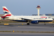 British Airways Airbus A319-131 (G-EUOD) at  Frankfurt am Main, Germany