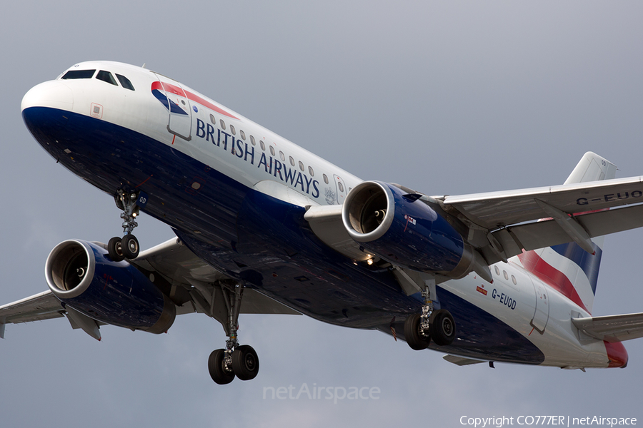 British Airways Airbus A319-131 (G-EUOD) | Photo 52733