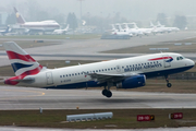 British Airways Airbus A319-131 (G-EUOD) at  Zurich - Kloten, Switzerland